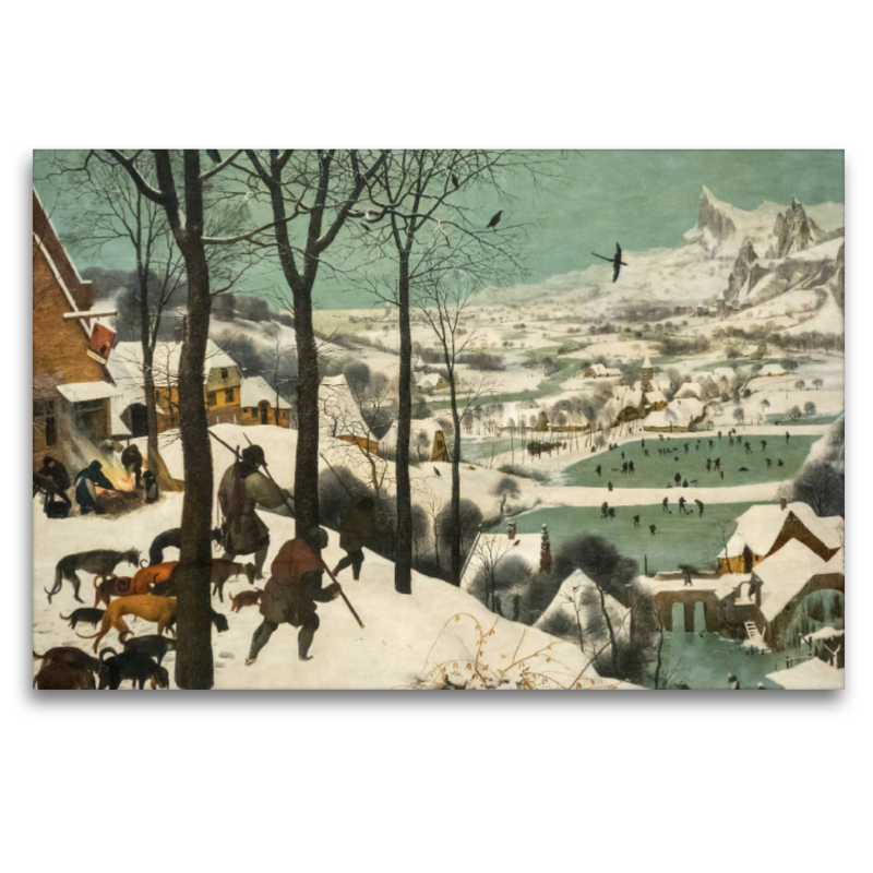 Jäger im Schnee (Winter) - 1565