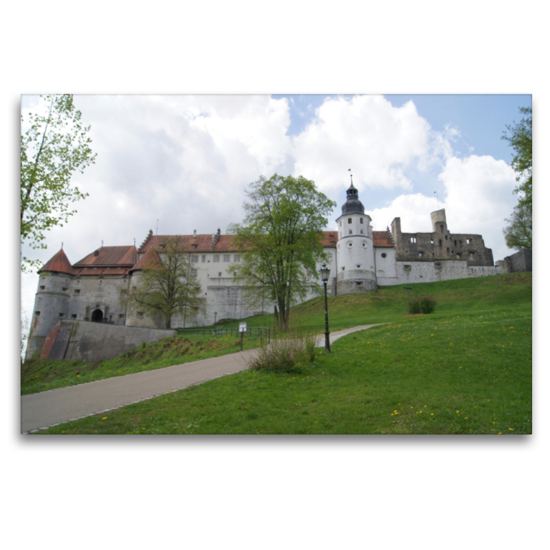 Weg zu Schloss Hellenstein