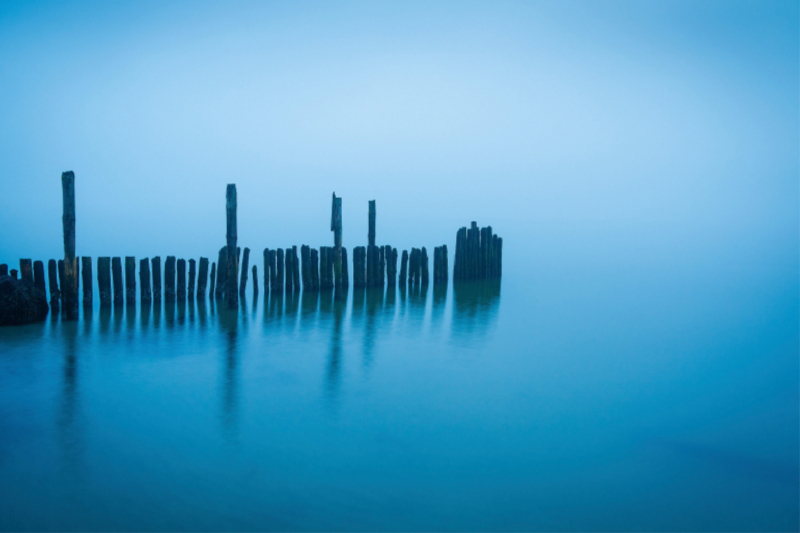 Herbstmorgen auf Insel Rügen