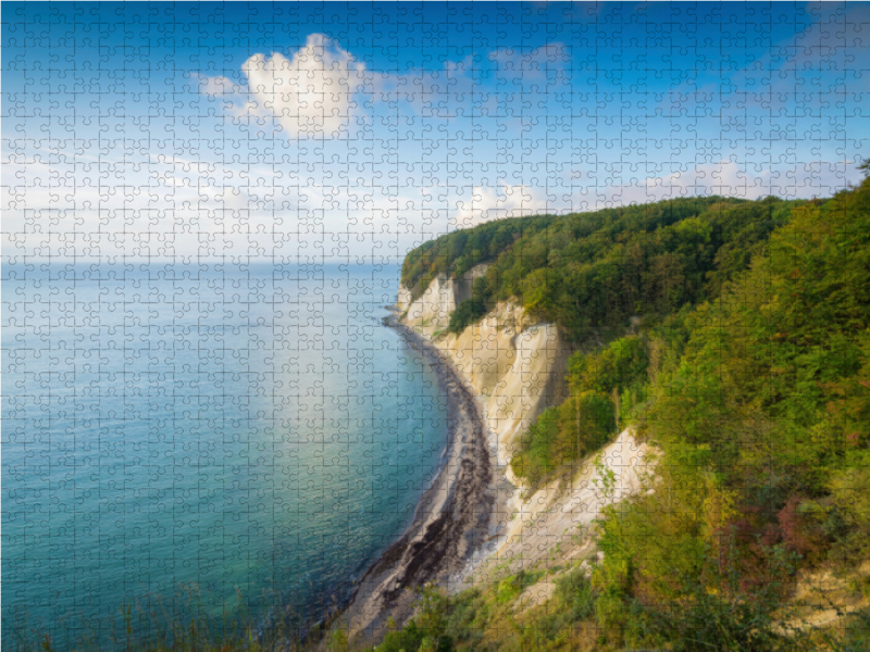 Kreideküste auf Insel Rügen