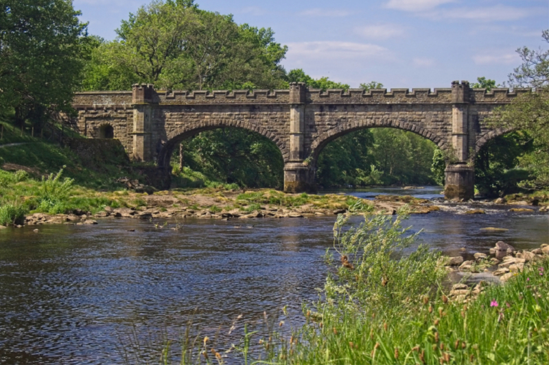 Alte Brücke bei Bolton Abbey