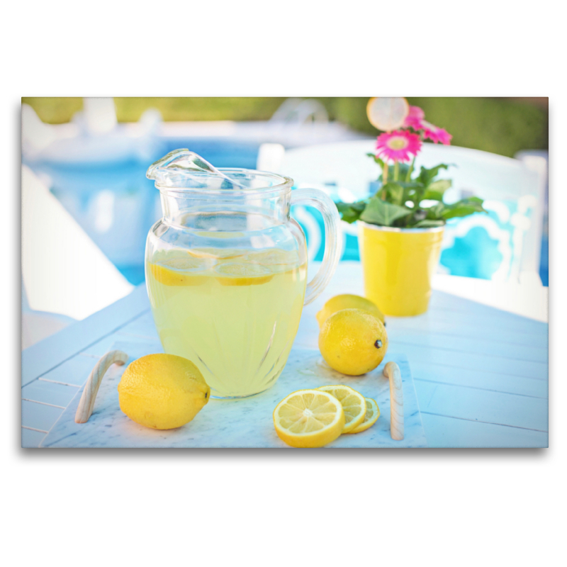 Gesunde Zitronenlimonade