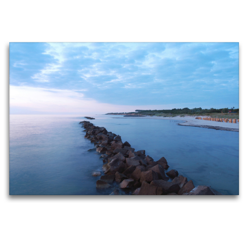 Abendstimmung über dem Meer bei Wustrow