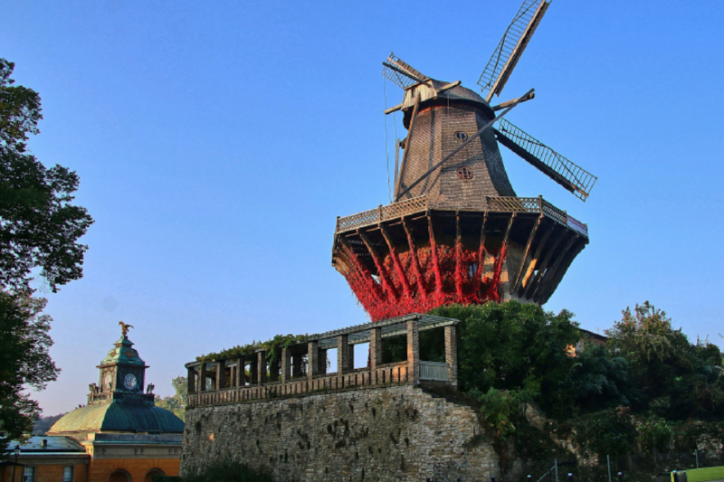 Die berühmte Mühle bei Sanssouci