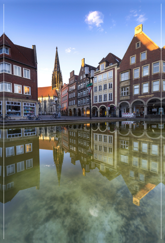 Münsters Altstadt erwacht