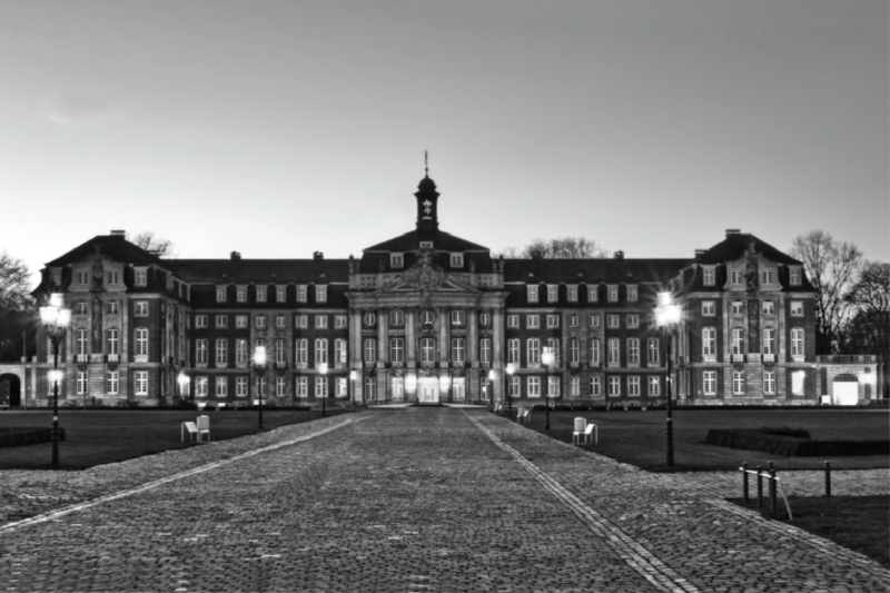 Die ehemals fürstbischöfliche Residenz in Münster