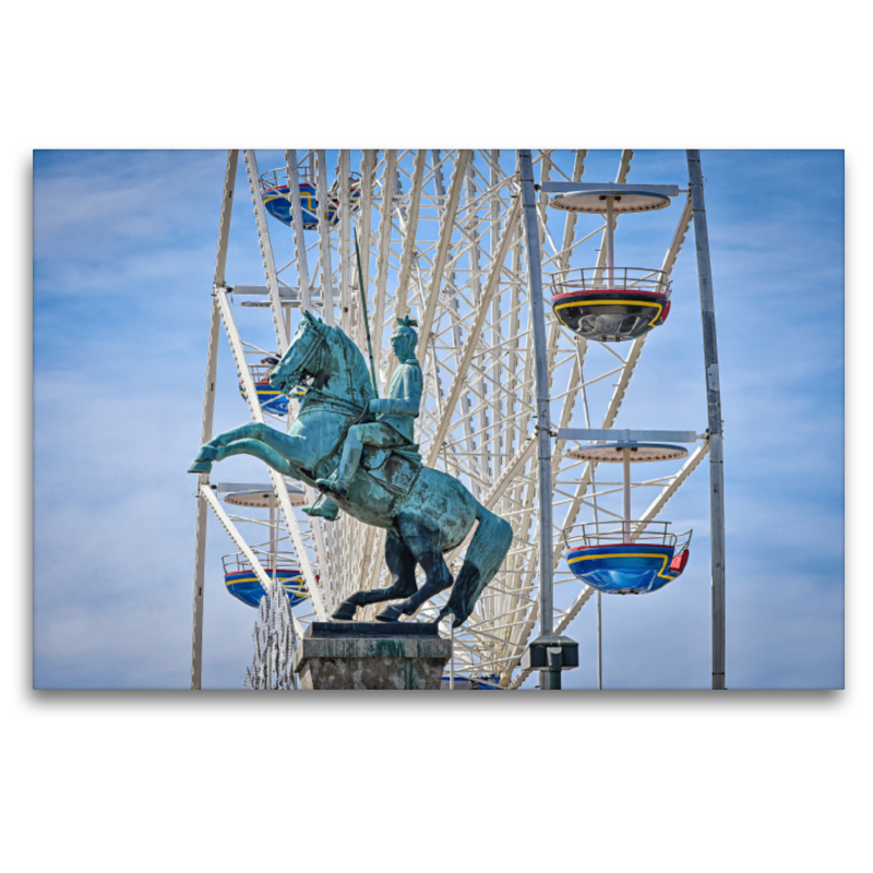 Buntes Frühlingsfest am Hofgartenufer – Kriegerdenkmal zu Ehren an das westfälische Ulanenregiment