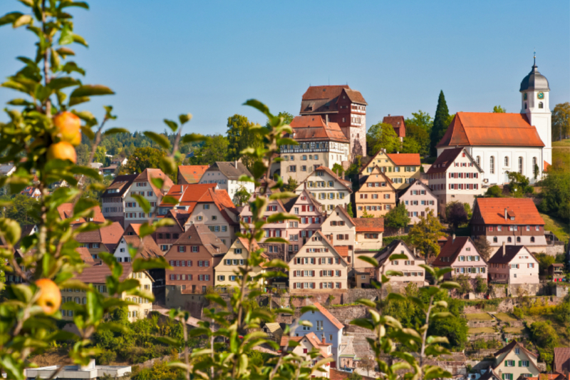 Altstadt von Altensteig im Nordschwarzwald