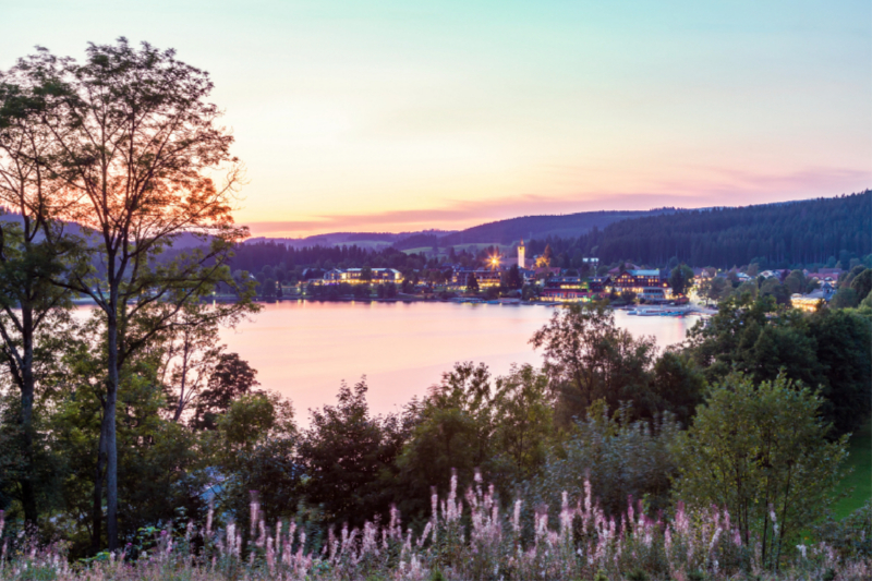 Titisee-Neustadt am Titisee im Südschwarzwald