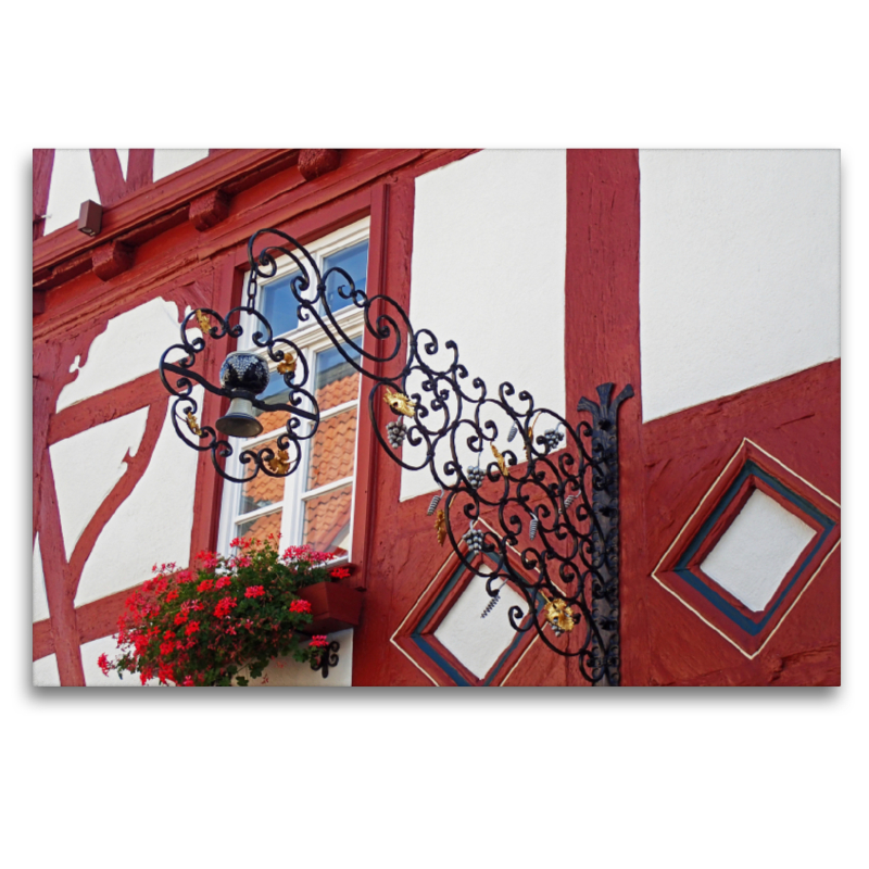 Zunftschild an der Weinstube 'Zum Römer' in Alzey