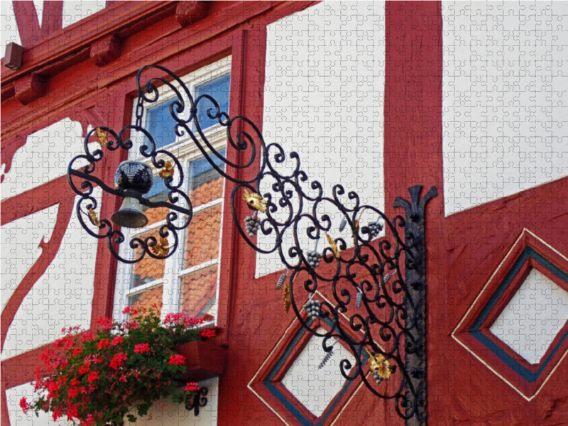 Zunftschild an der Weinstube 'Zum Römer' in Alzey