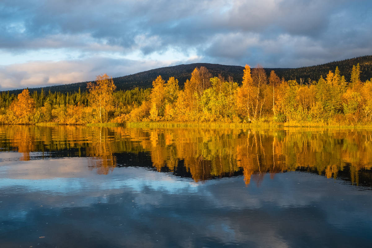 Kvikkjokk Delta, Schweden