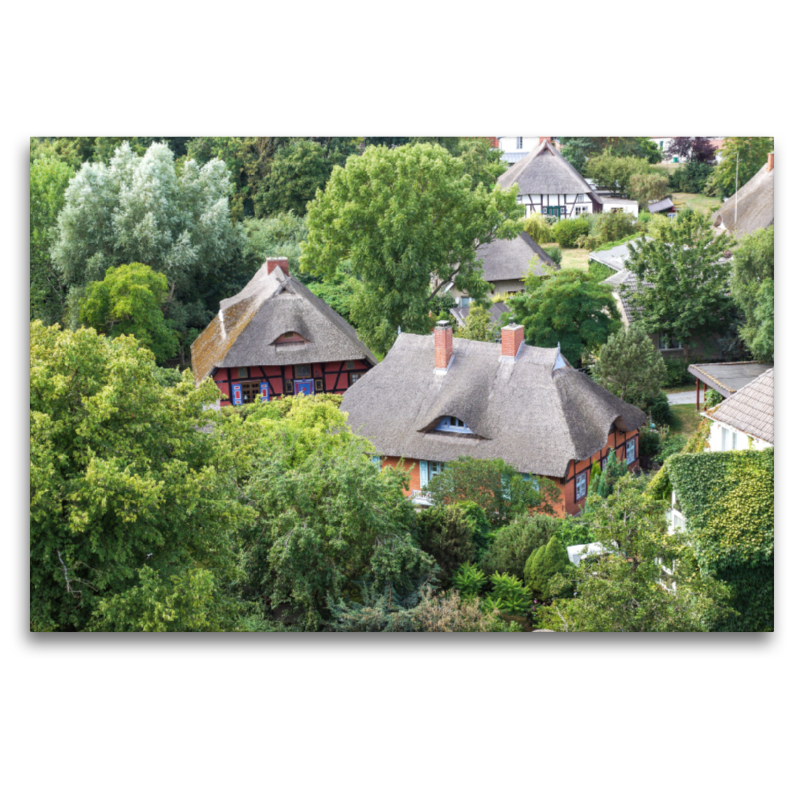 Blick von der Wustrower Kirche