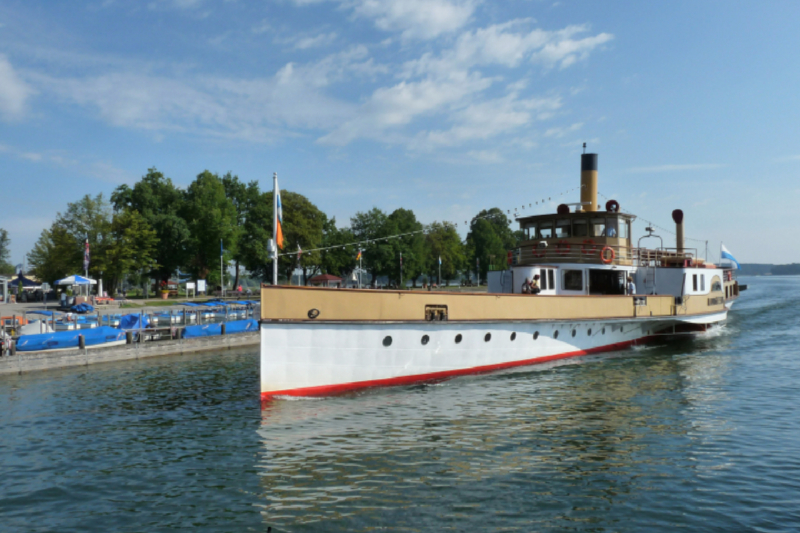 Ludwig Fessler, Bj. 1926, Dieselmotor seit 1973, Chiemsee