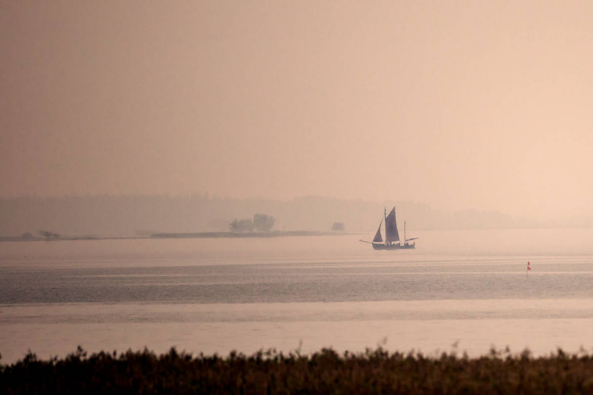 Abendstimmung am Bodden