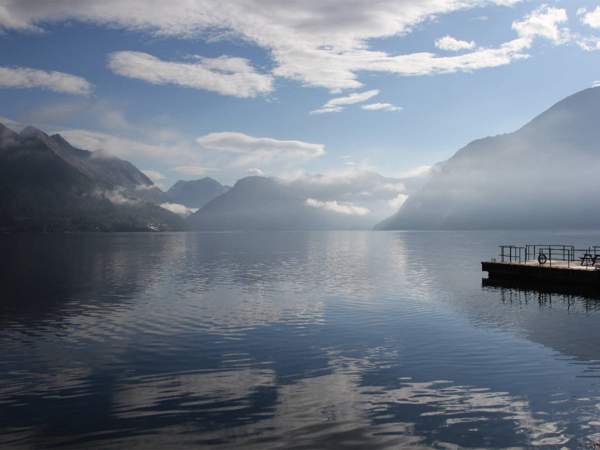 Morgen am Storfjorden / Ejdsdal