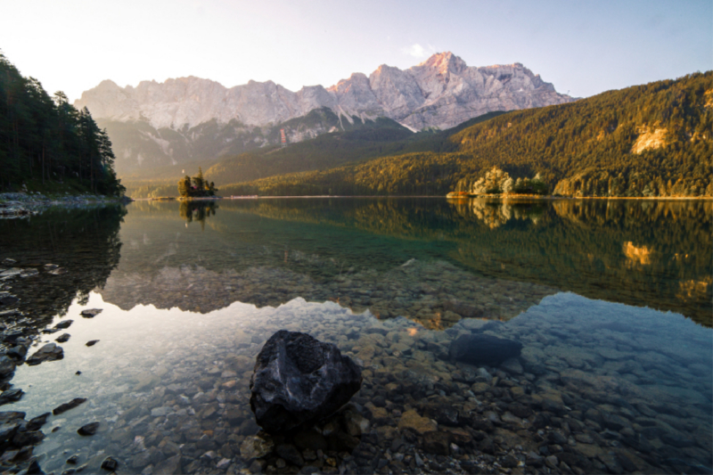 Eibsee - Garmisch, Deutschland