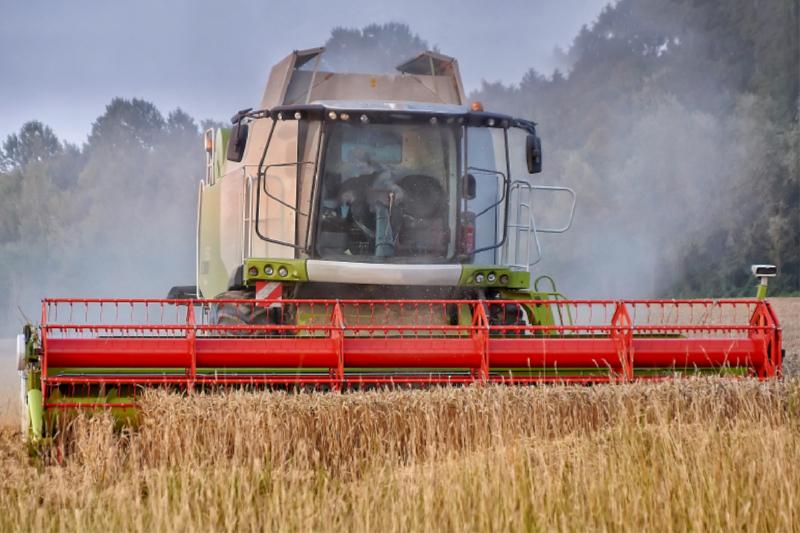 Giganten in der Landwirtschaft - Mähdrescher