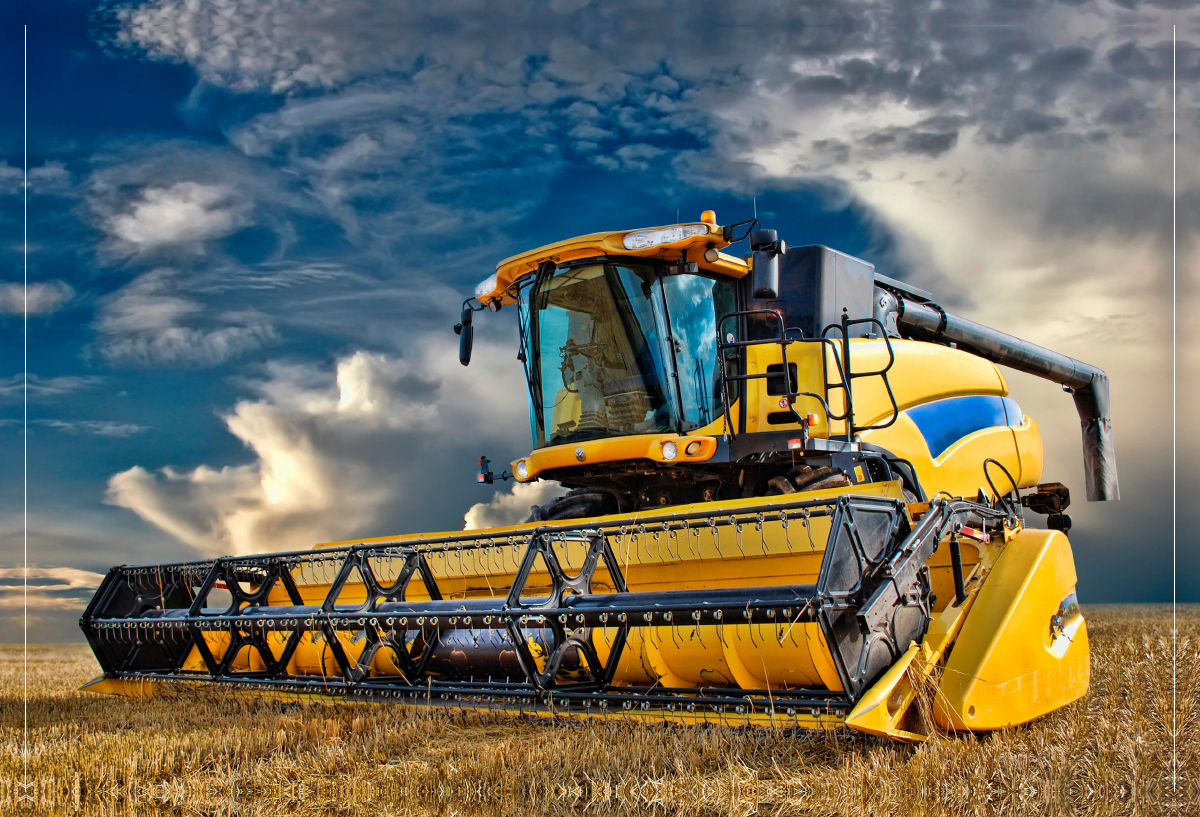 Giganten in der Landwirtschaft - Mähdrescher