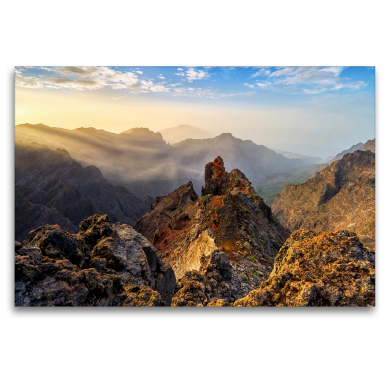 Caldera de Taburiente im Sonnenaufgang (La Palma)