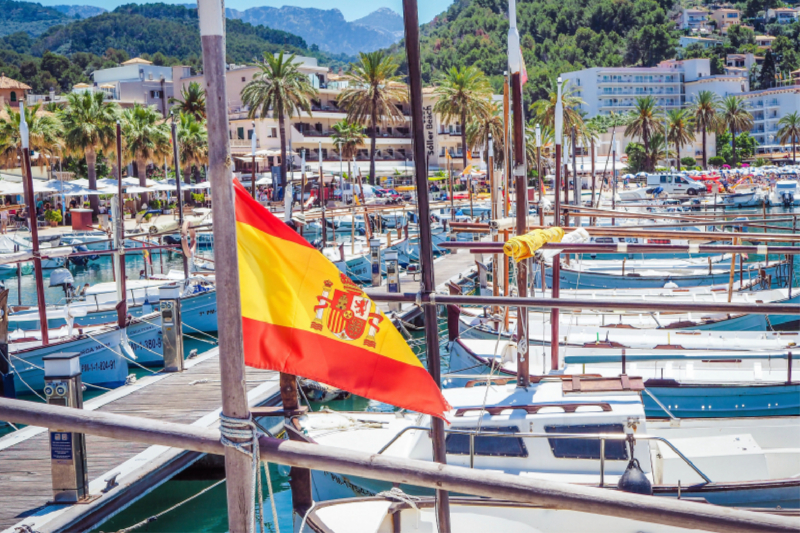 Der Hafen von Port de Sóller