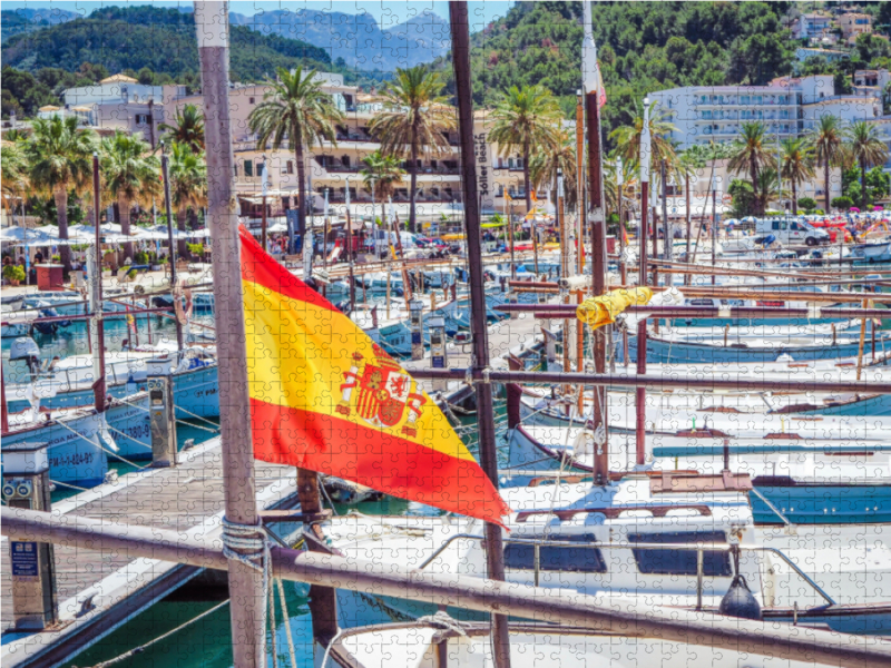 Der Hafen von Port de Sóller