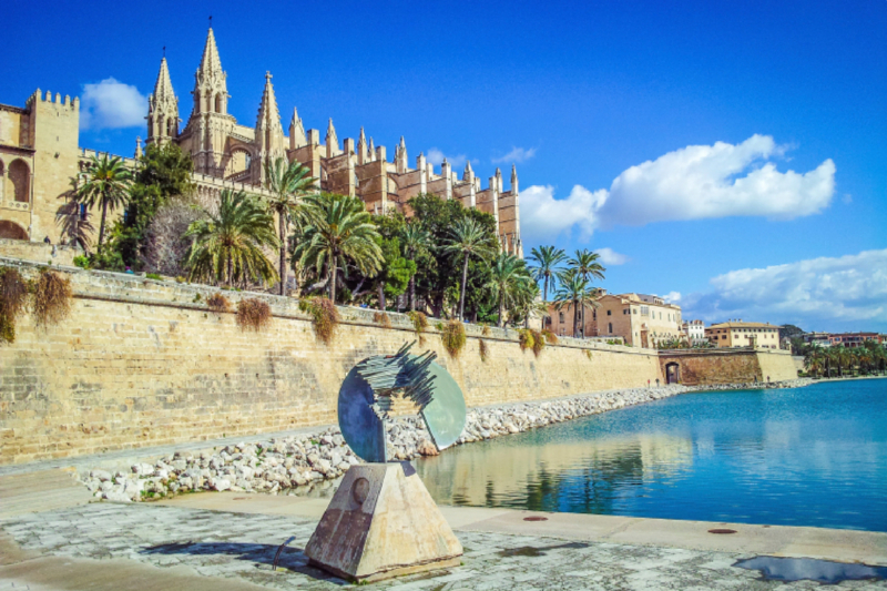 Kathedrale La Seu in Palma de Mallorca