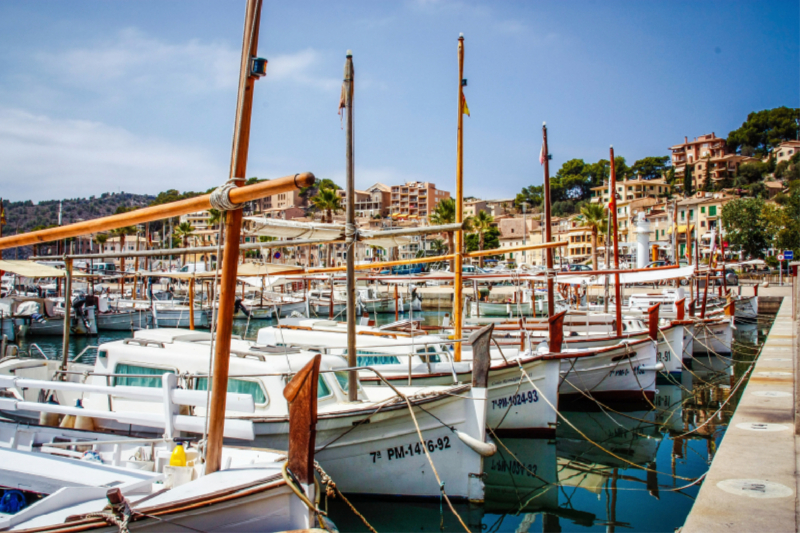 Boote in Port de Sóller