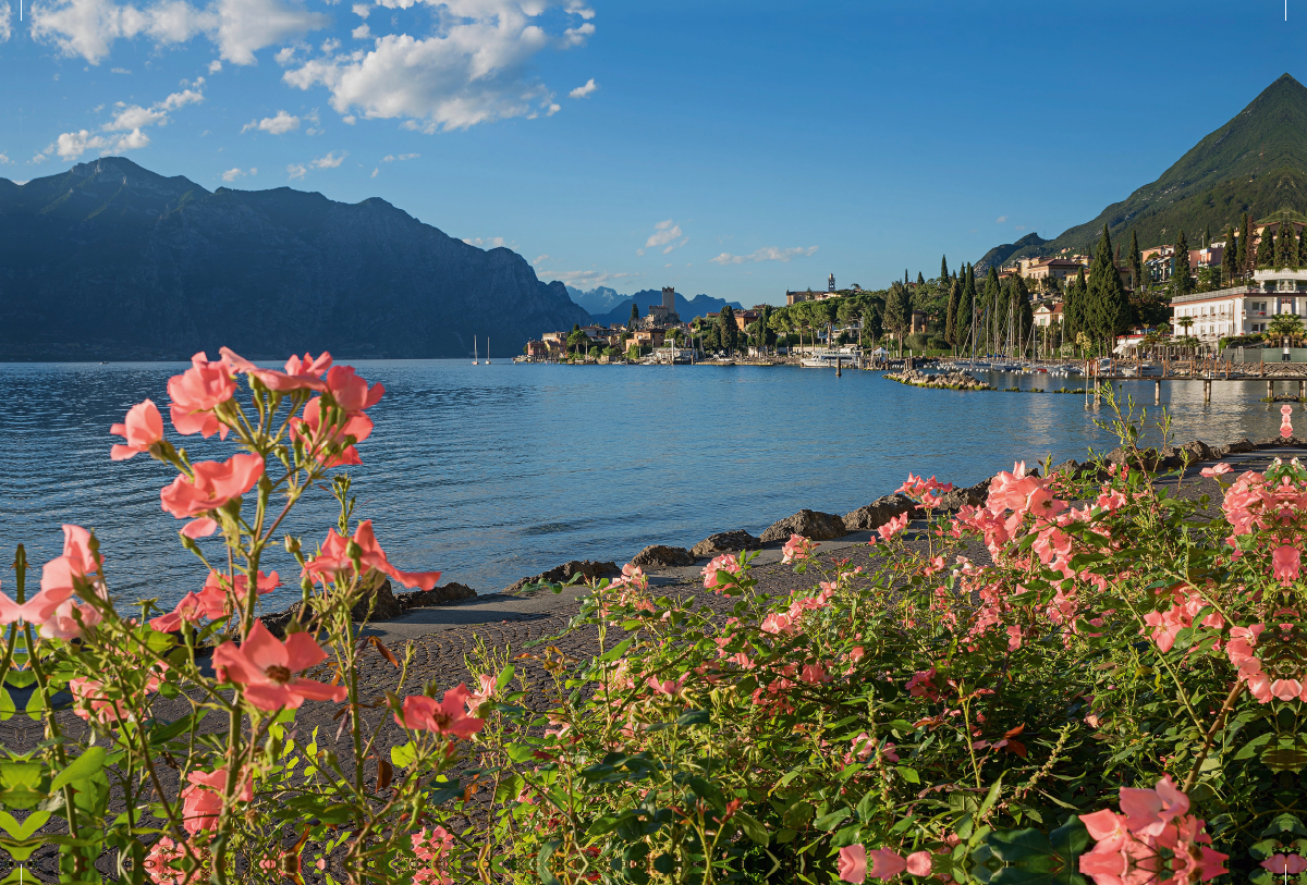 Malerisches Seeufer Malcesine