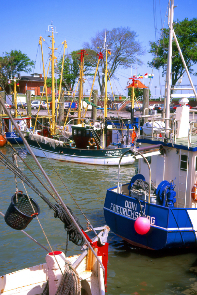 Fischerhafen auf der Insel Föhr