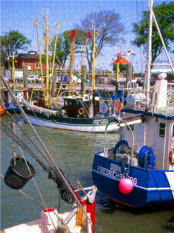 Fischerhafen auf der Insel Föhr