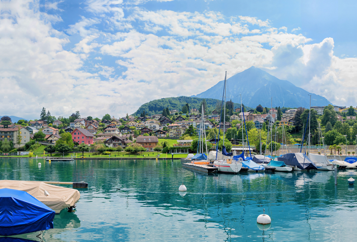 Hafen Spiez am Thunersee