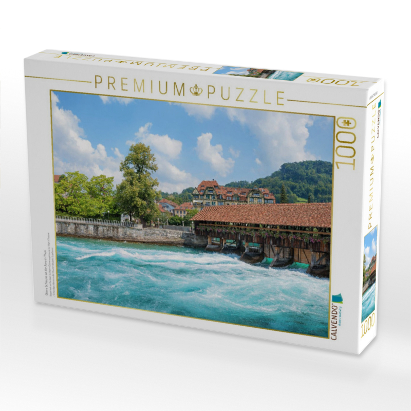 Obere Schleuse an der Aare in Thun