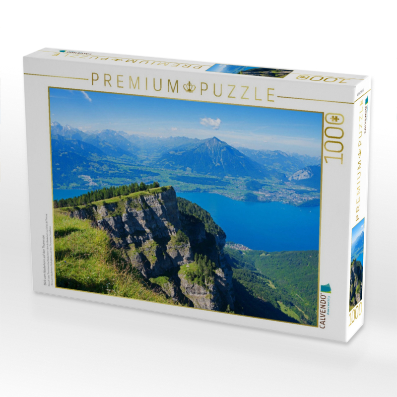 Blick vom Niederhorn auf den Thunersee