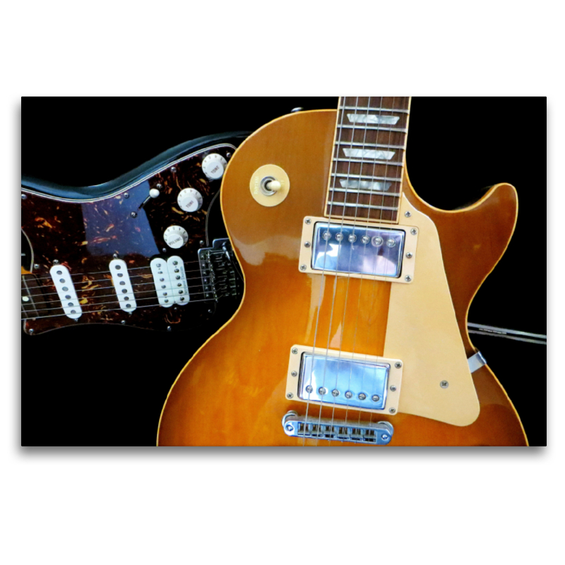 Gitarren - Lone Star Strat und Les Paul