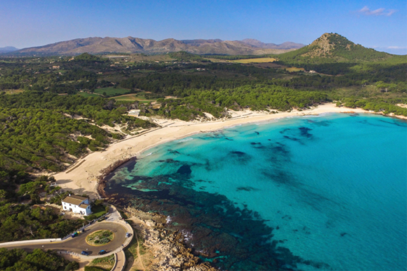 Cala Agulla im Winter