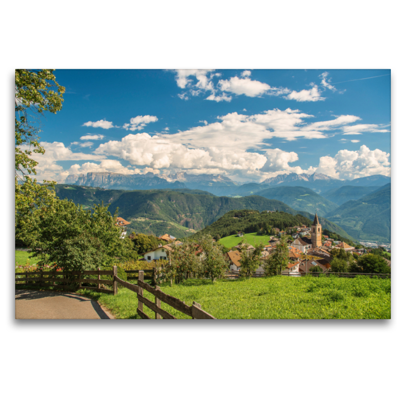 Jenesien am Tschögglberg und Dolomitenblick am Europawanderweg