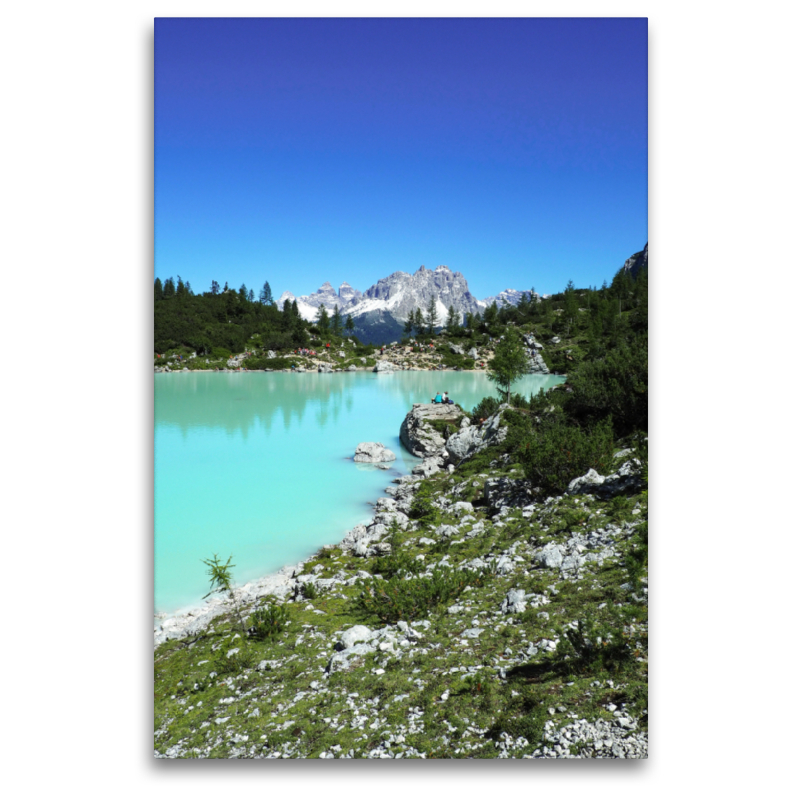 Lago di Sorapis, Cortina d'Ampezzo, Italien