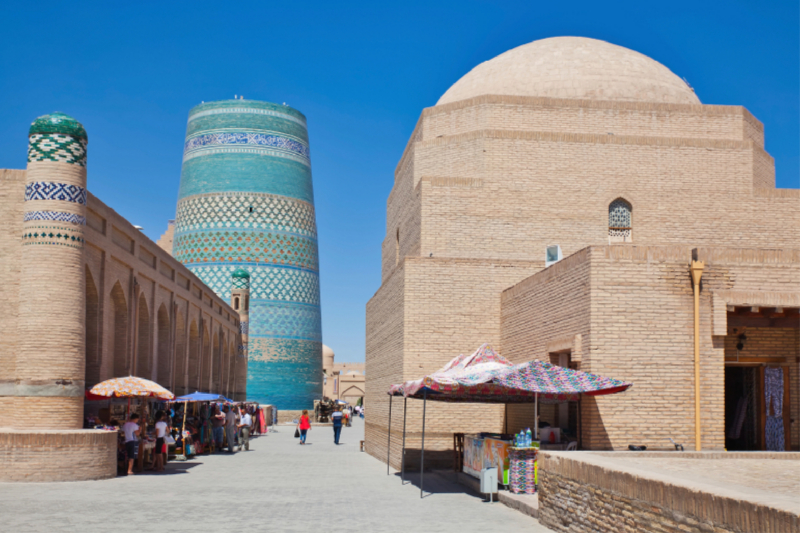 Kalta Minor Minaret in Chiwa