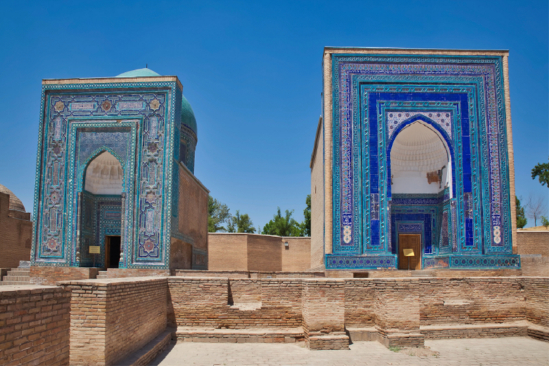 Shohizinda Nekropole in Samarkand