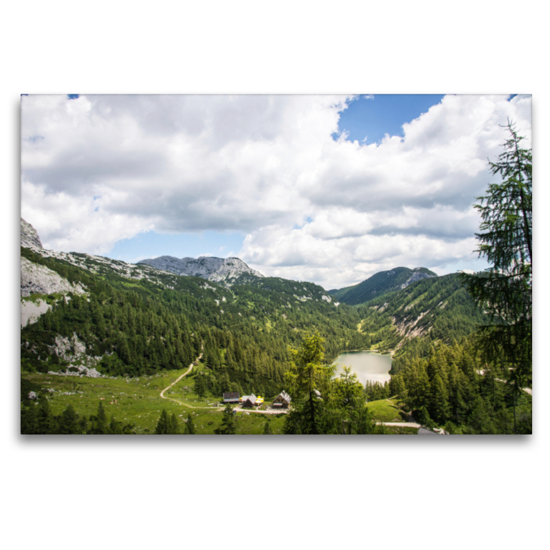 Bergsee in den Alpen