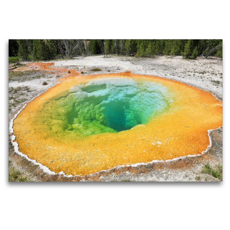 Morning Glory Pool im Upper Geyser Basin.