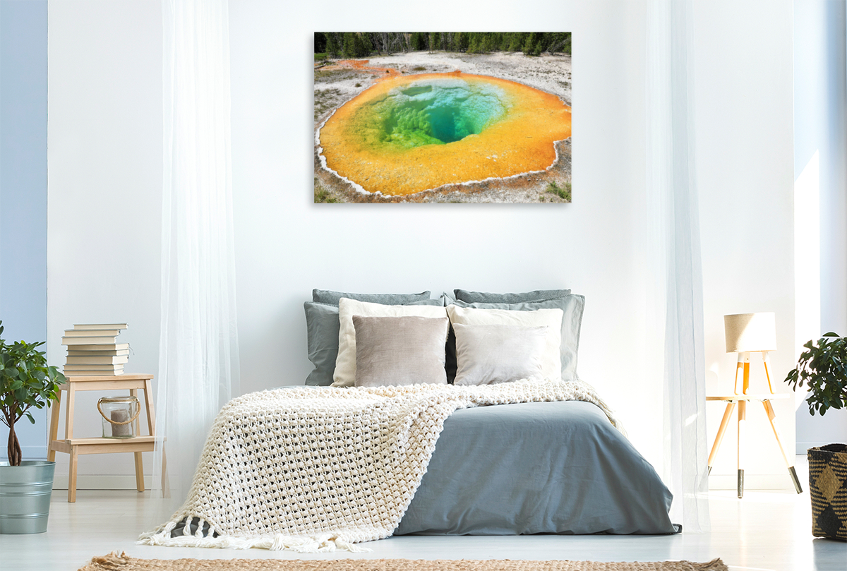 Morning Glory Pool im Upper Geyser Basin.