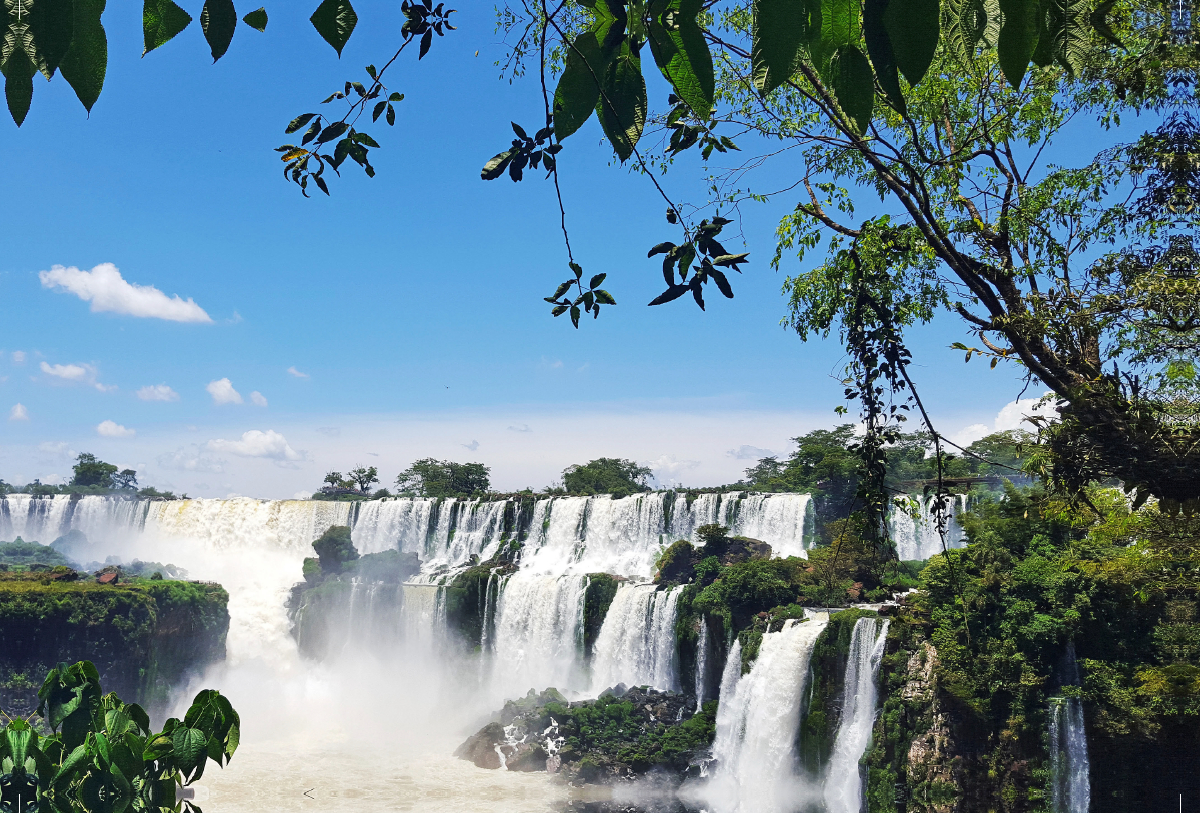 Die Iguazú Wasserfälle