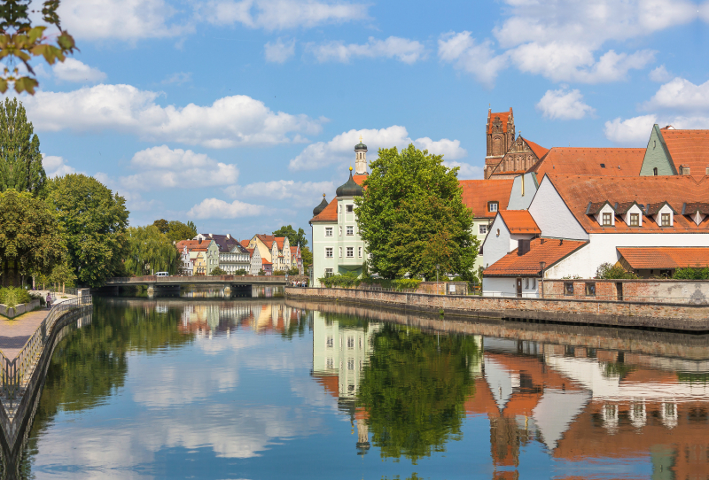 Landshut, Isarpromenade