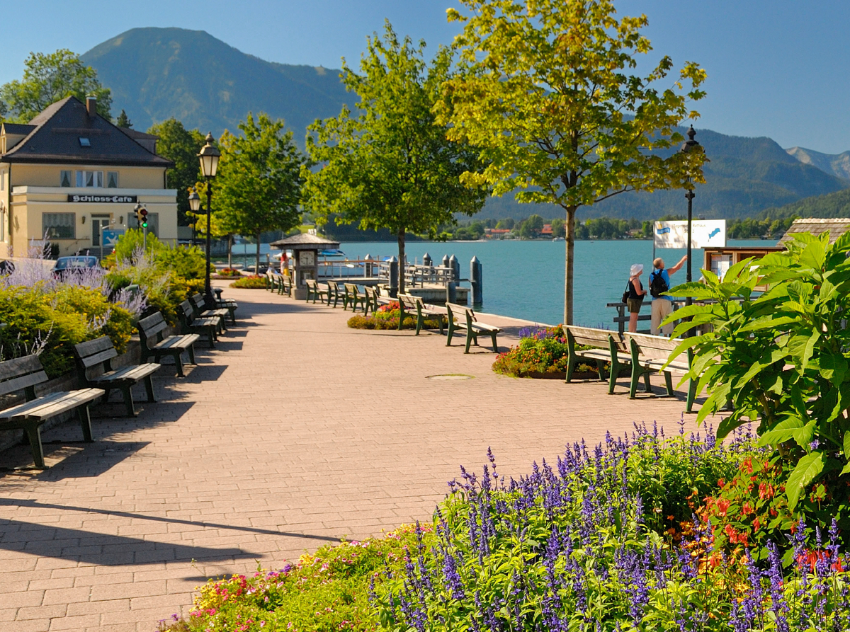 Seepromenade von Tegernsee