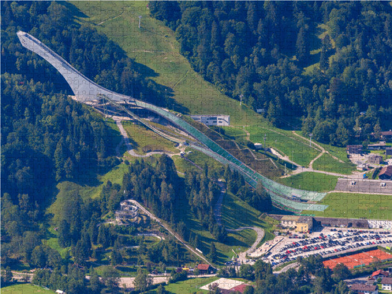 Garmisch-Partenkirchen - große Olympiaschanze am Gudiberg