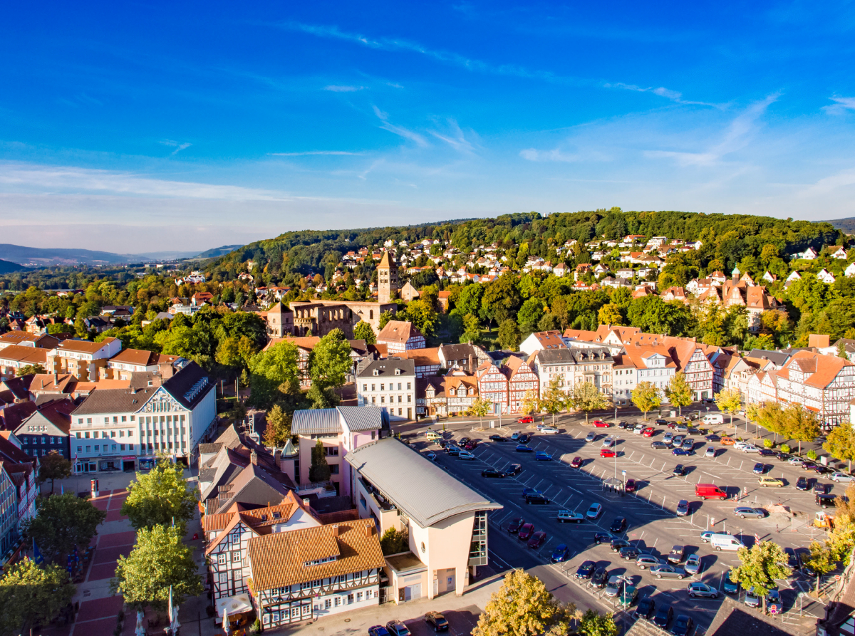 Blick über Bad Hersfeld