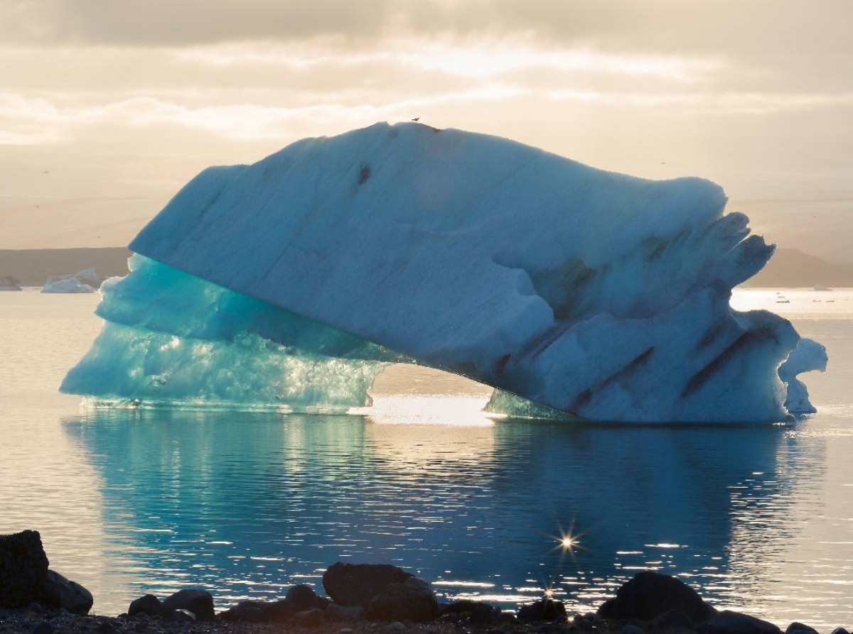 Jökulsárlón Eisberg - Island