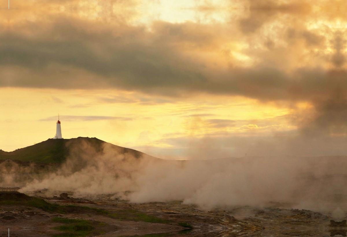 Vulkane, Feuer, Eis, Asche und Thermalquellen - Island, eine faszinierende Landschaft.